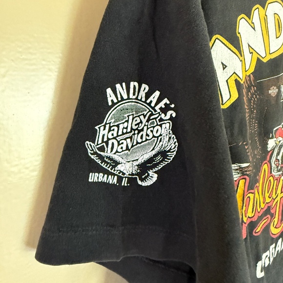 Vintage Harley-Davidson "Time Tested" T-shirt- two-sided plus sleeve 1994 - Picture 3 of 5